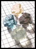 Dice : Dice - 12D - Gamescience Mixed Transparent - FA collection buy Dec 2010